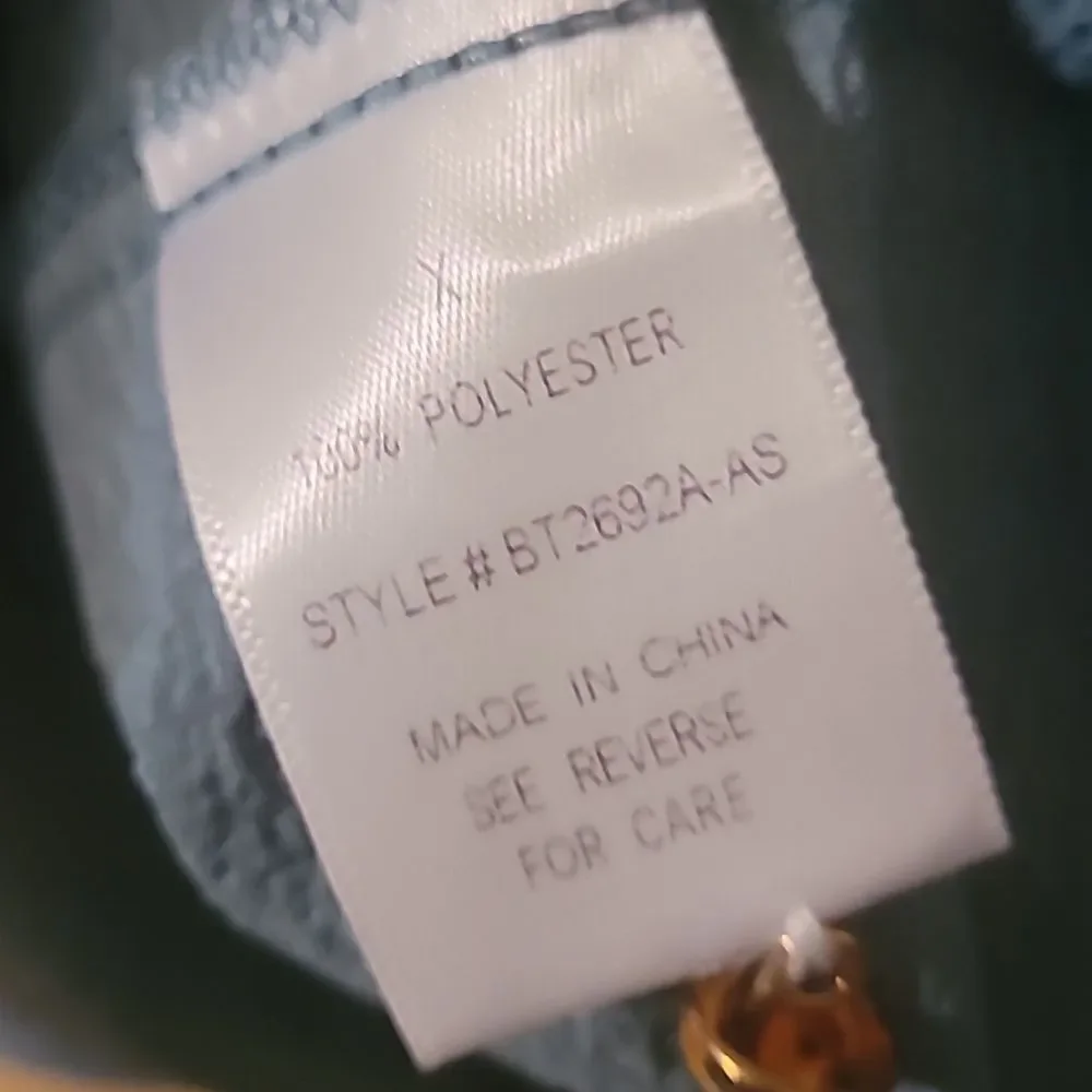 SOLD🎯Arula NWT Boho Tiered Blue Ruffle Blouse Size XL - Picture 11 of 12